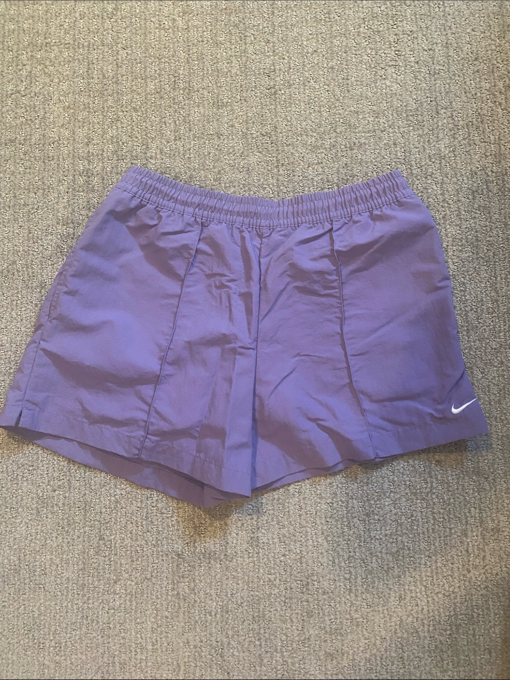 Nike Women's Violet Performance Athletic Shorts